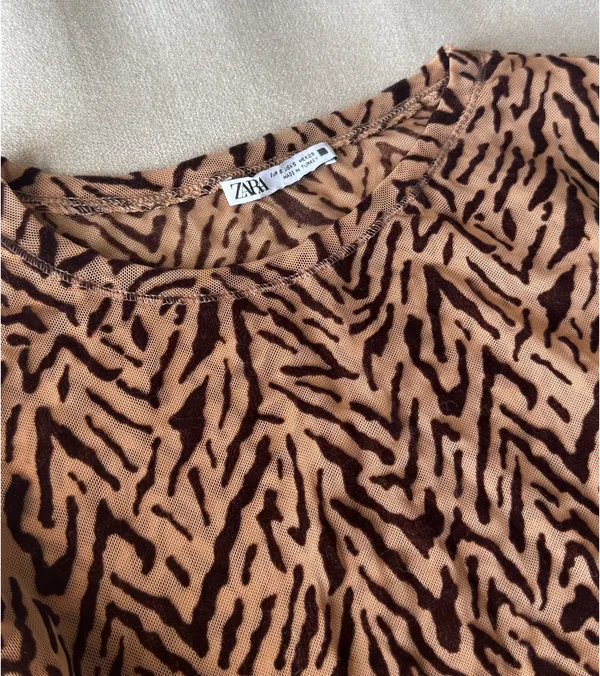 ZARA Zebra Top - Image 2