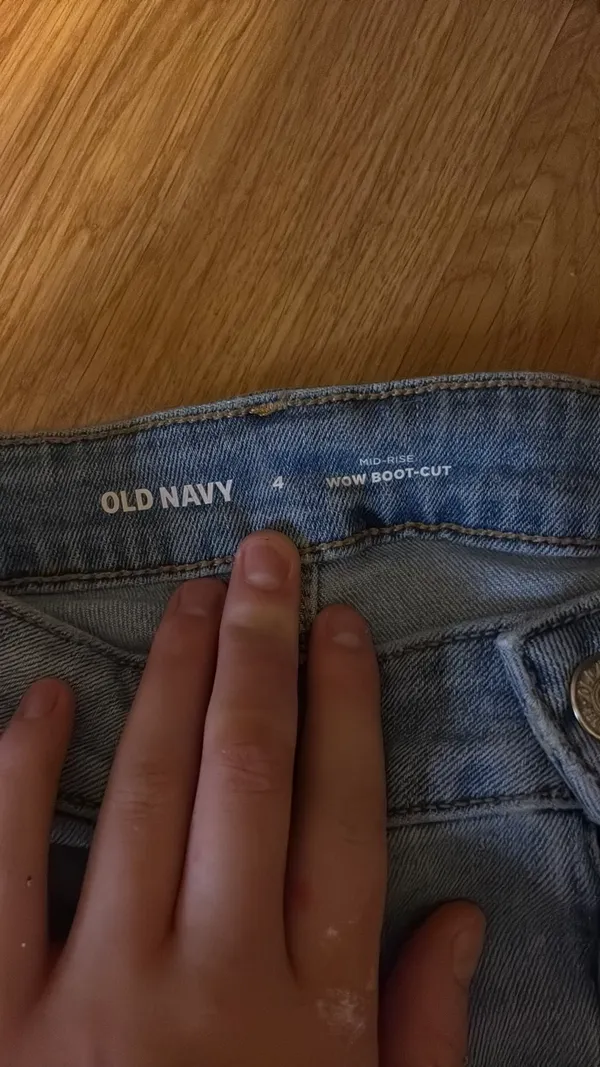 Old Navy Navy Jeans - Image 2