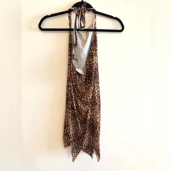 Karnival Costume Leopard Print Cavewoman Bam Bam Costume Size M - Image 4