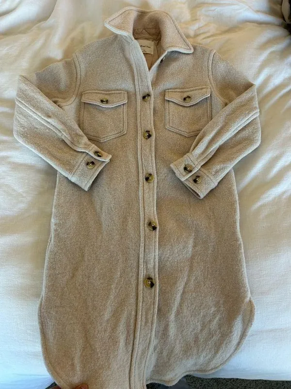 Aritzia Wilfred Ganna Long Shirt Jacket - Image 2