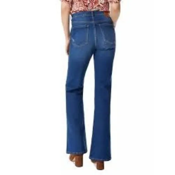 Sam Edelman Blue Denim High Rise Penny Bootcut Jeans 28 - Image 2