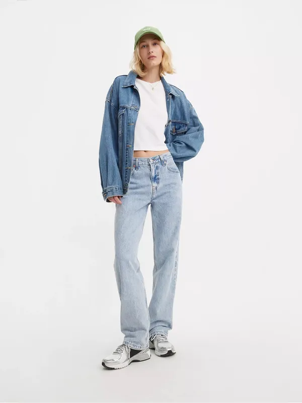 Levi’s Low Pro Straight Women's Jeans Sz 28 90s Retro Grunge Normcore Y2K Baggy - Image 2