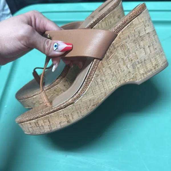 Sam Edelman Yardlie Leather Sandal woman size 8 - Image 5