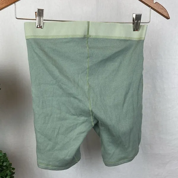 Skims Gray Mineral Ribbed High Waist Boxer Short NEW S - Image 4