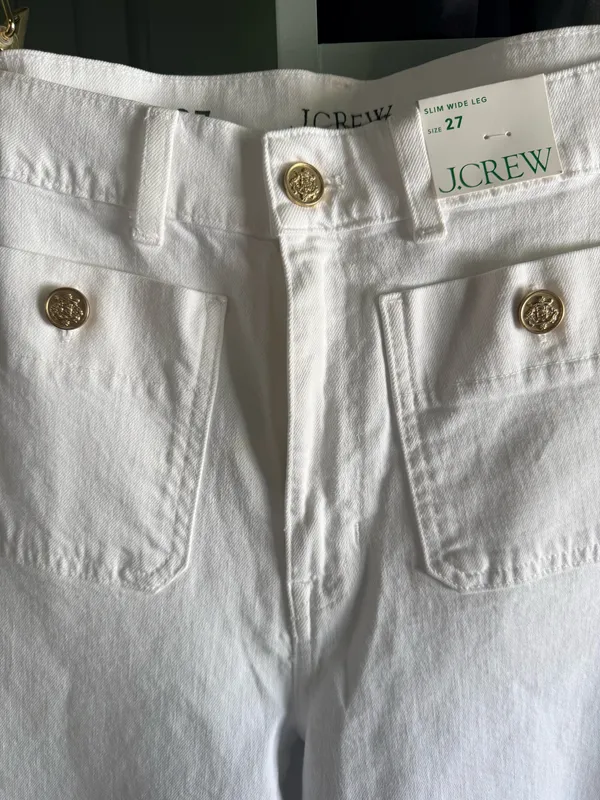 J. Crew Slim wide-leg Sailor jean - Image 3