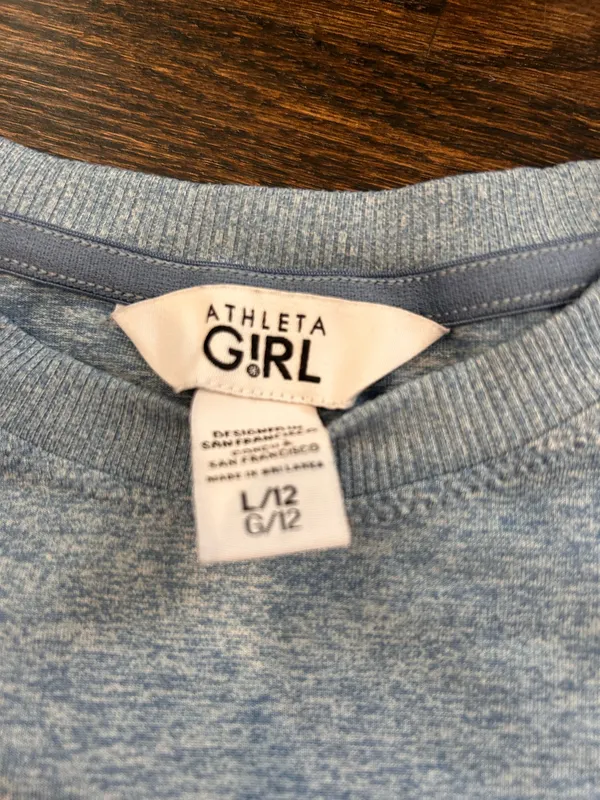 Athleta girl long sleeve top - Image 3