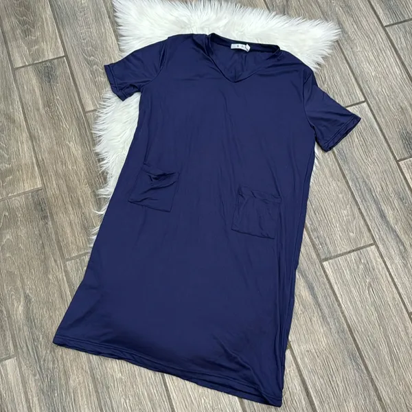 💙S H blue dress Size 3X - Image 3