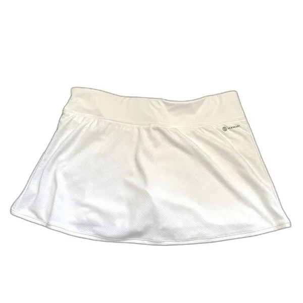 Adidas‎ Aeroready Club Skort White Tennis Golf Pickleball Active Skirt Size XL - Image 3