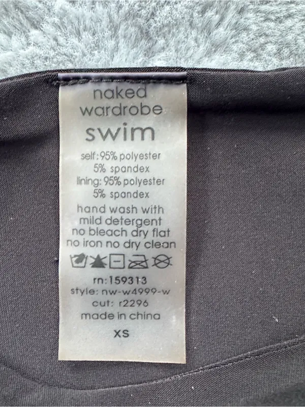 Naked Wardrobe Scoop Waist Mini Skirt Black XS - Image 3