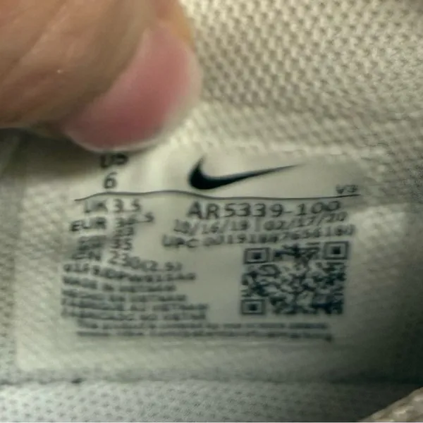 Nike Air Force 1 Sage Low White Platform Sneakers | Women’s Size 6 Street Style - Image 7