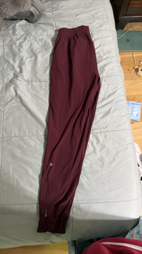 Lululemon maroon joggers - Image 2