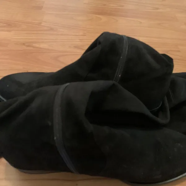 Sam Edelman Women's Tall Suede Boots Size 10 Black - Image 7