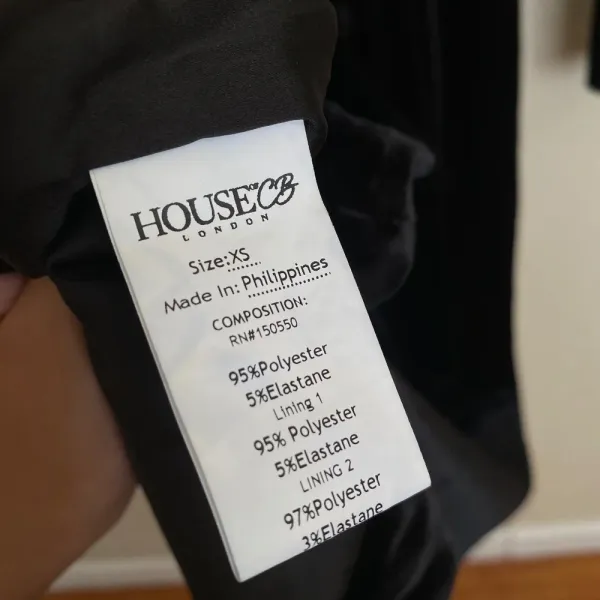 House of CB the Charlotte Plunge Maxi black Dress Size XS‎ NWOT - Image 15