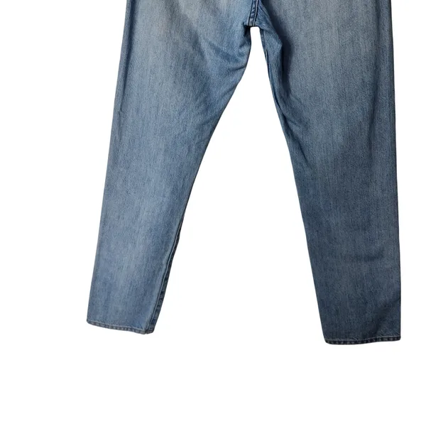 Madewell Blue Light Wash Denim Ankle Straight The Perfect Summer Jeans Size 25 - Image 8
