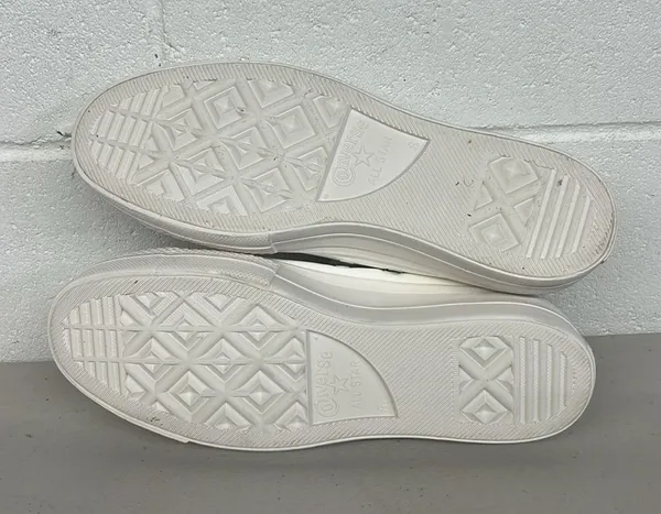 Converse CT sz10 WMN white all star lift platform sneaker shoe 564429c - Image 5