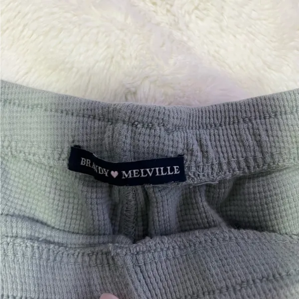 Green brandy Melville shorts - Image 3