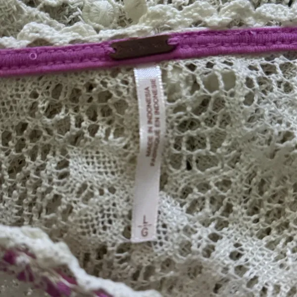 Free People tiered lace tank top - Image 3