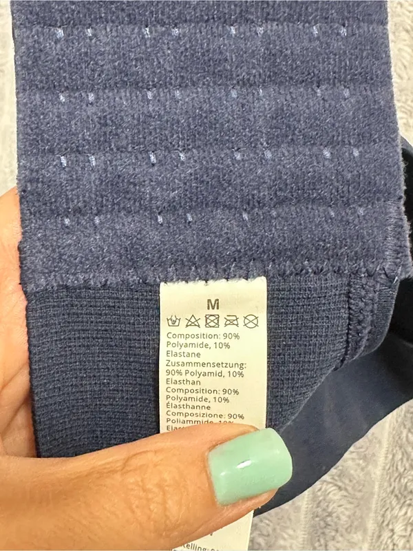 Blue Seamless Removable-Cup Sports Brami - Image 4