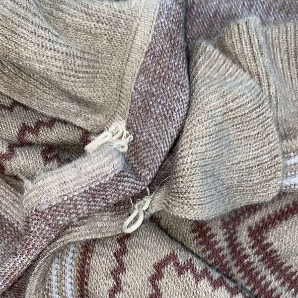 Boho knit cape sweater cardigan size medium/large - Image 4