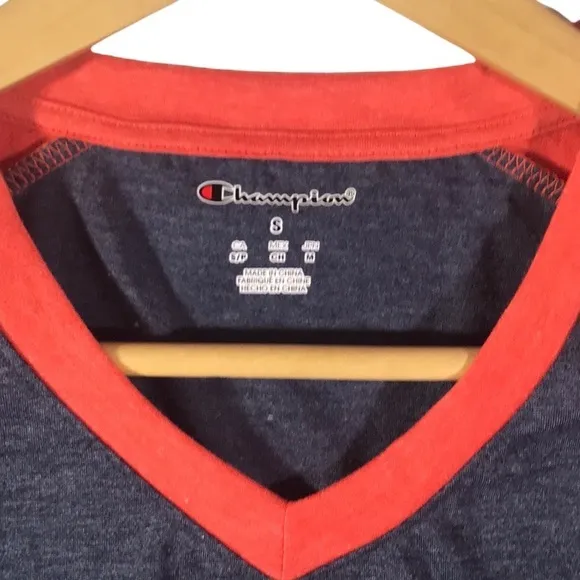 New‎ Champion Auburn Tigers Women's Graphic Baseball Tee Shirt - Image 4
