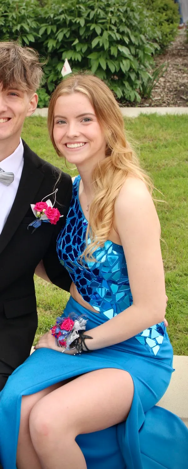 Sherri Hill Mirror Prom Dress 💙 - Image 3