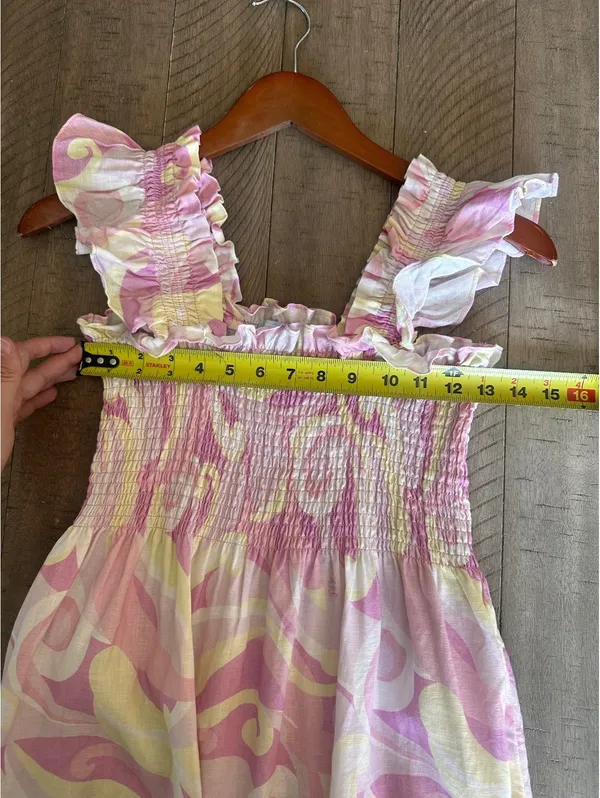 Hill House Home The Ellie Nap Dress in Pink Candy Kaleidoscope Women’s size XS - Image 10