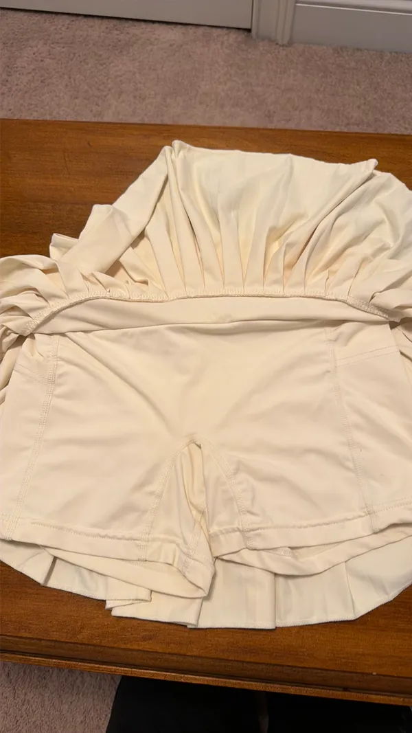 Cream Gold Hinge Skirt - Image 4
