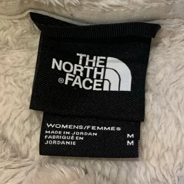 The‎ North Face Osito Fleece Pullover Medium Cream 1/4 Zip Soft Gorpcore Neutral - Image 2