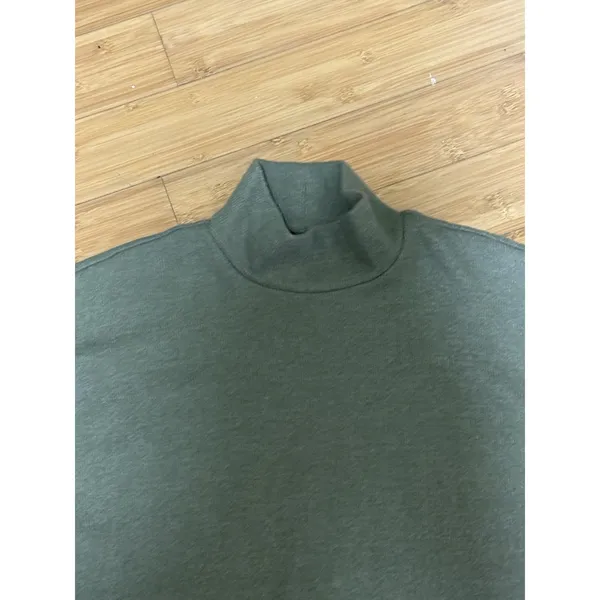 Abercrombie & Fitch sage green mock neck pullover sweater top size xs petite - Image 2