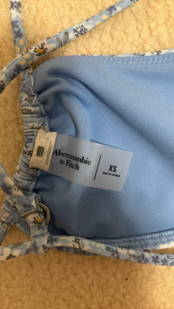 Abercrombie Blue Bikini Top - Image 3