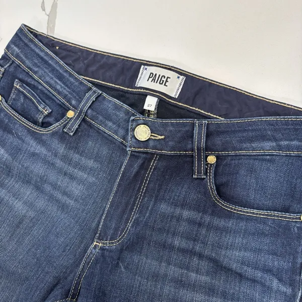 Paige Jeans Womens Size 27 Skyline Bootcut Dark Wash - Image 2