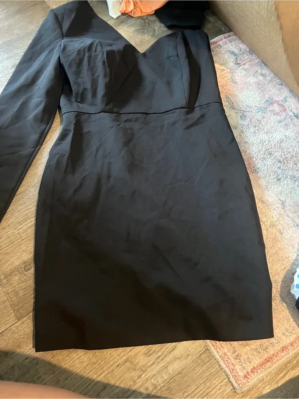 Do + be black one shoulder mini dress - Image 4