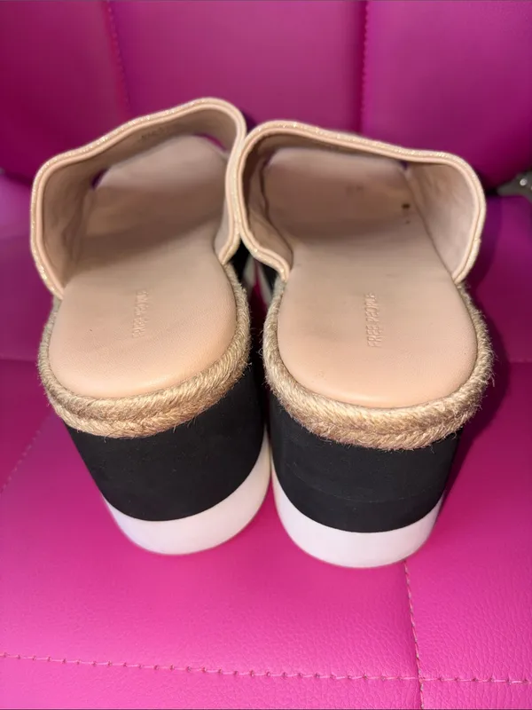 Free People Santorini Espadrille Chunky Mule Sandals - Image 4
