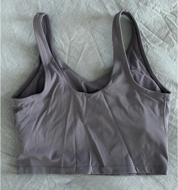 Sports Bra Gray Size 8 - Image 2
