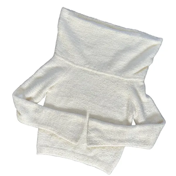Wild Fable White Off Shoulder Sweater XS - Image 10