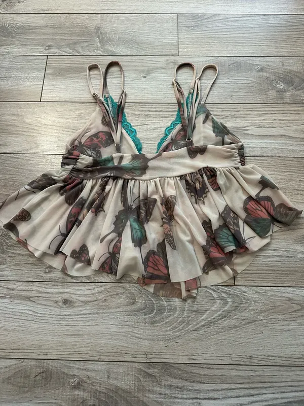 Urban Outfitters top with butterfly print - Image 2