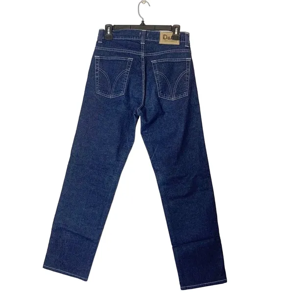 D&G dolce & Gabbana mom jeans‎ high rise dark wash sz 31 - Image 2