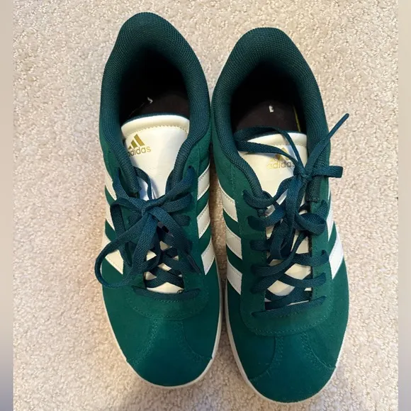 Green and white Adidas VL court 3.0 - Image 2