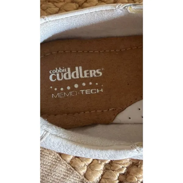Cobb Hill Cuddlers Dorian Leather Sneakers White Comfort Size 7 - Image 7
