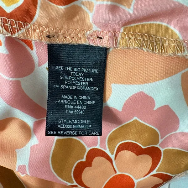 NWT AFRM Anthropologie Lizette Coral Floral Cutout Slinky Maxi Dress 2X Boho - Image 9