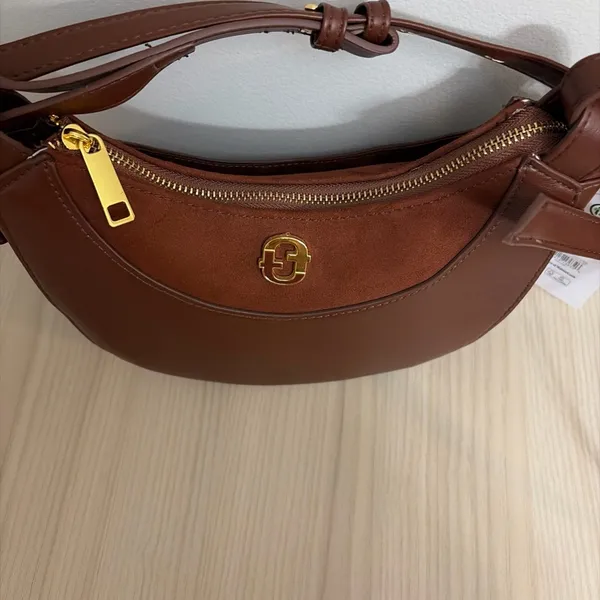 Time And Tru New! Brown Olivia Cross Body Purse - Image 8