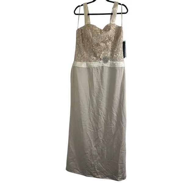 ✨Izilady TS Sheath Mother of the Bride Cream Sz 14 Dress✨ - Image 5