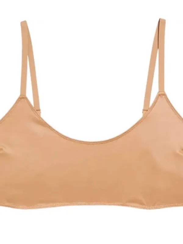 SKIMS Wet Jersey Scoop Bralette in Sienna - Size L - NWT - Image 8