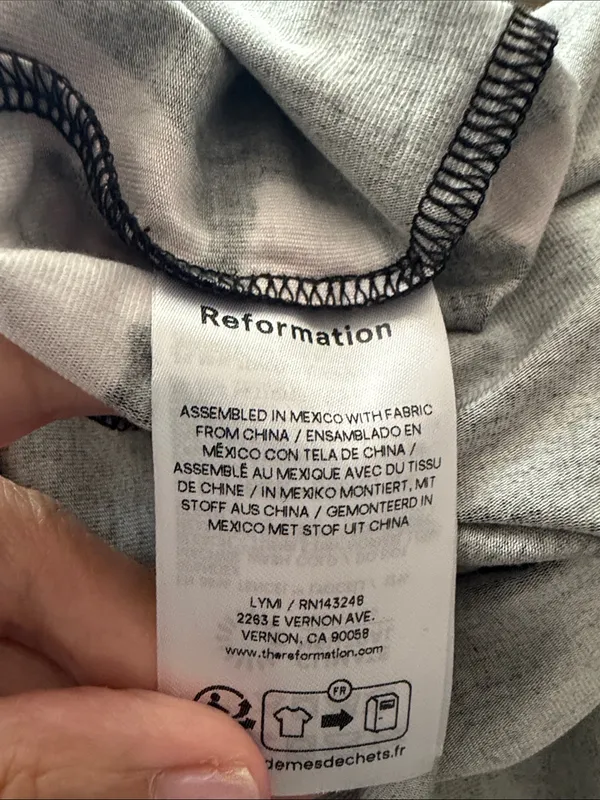 Reformation Tommie Knit Maxi Dress- size Large - Image 8