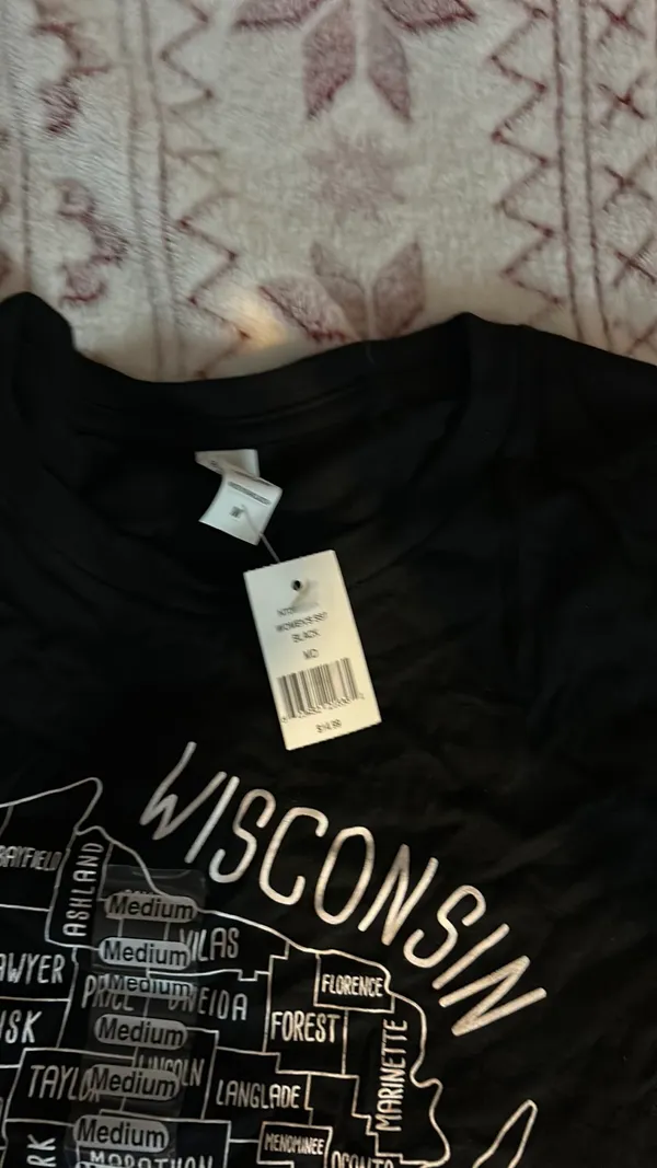 Brand New Never Worn Wisconsin Counties Shirt - Image 2