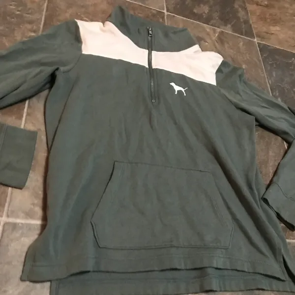 PINK Victoria’s Secret Quarter-zip Sweater - Image 3