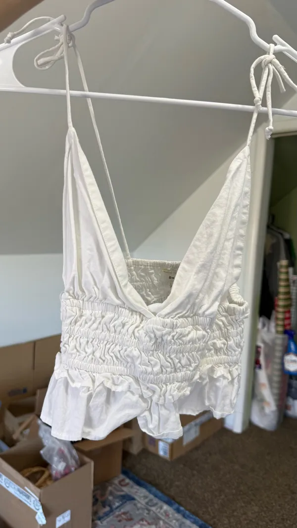 Sim & Sam White tank top - Image 4