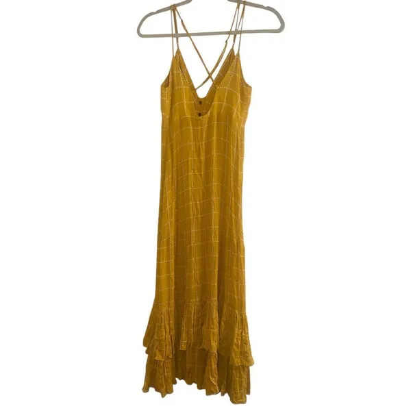 ✨Free Peo­ple Check Me Out Maxi Slip Sz XS Dress✨ - Image 7