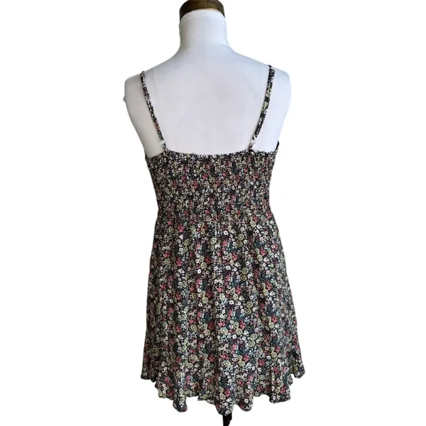 Altar'd State Ditsy Floral Spaghetti Strap Mini Sundress Women's Size Medium - Image 3