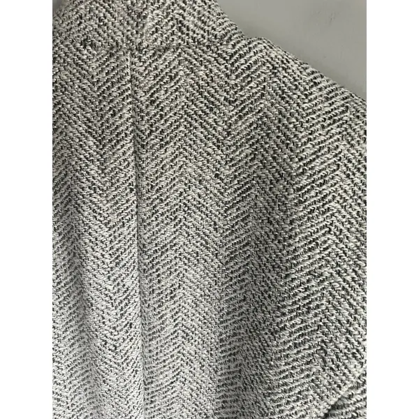 Vici Grey‎ Tweed Car Coat Pockets Minimalist Small Lined Peacoat Neutral Classic - Image 8